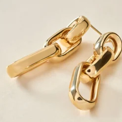 Histoire d'Or Boucles D'oreilles Pendantes Jari Or Jaune Hot