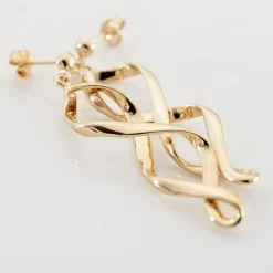 Histoire d'Or Boucles D'oreilles Pendantes Indi Plaqué Or Jaune Outlet