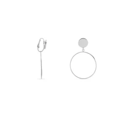 Histoire d'Or Boucles D'oreilles Pendantes Misao Argent Blanc Clearance