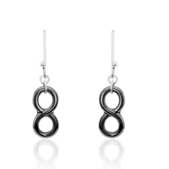 Histoire d'Or Boucles D'oreilles Pendantes Alicia Argent Blanc Céramique Outlet