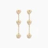 Histoire d'Or Boucles D'oreilles Pendantes Bomb Lover Or Jaune Oxyde De Zirconium Hot