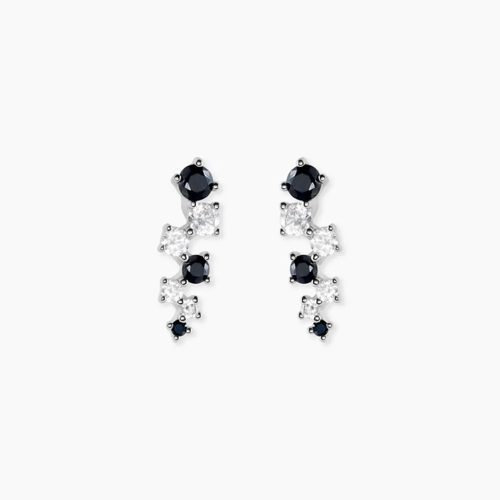 Histoire d'Or Boucles D'oreilles Pendantes Gaya Argent Blanc Oxyde De Zirconium Online