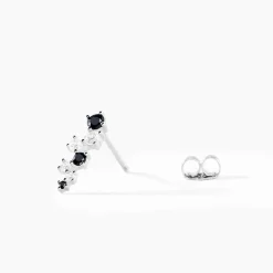 Histoire d'Or Boucles D'oreilles Pendantes Gaya Argent Blanc Oxyde De Zirconium Online