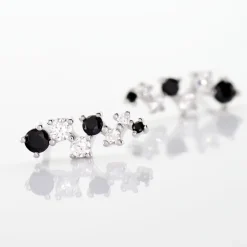 Histoire d'Or Boucles D'oreilles Pendantes Gaya Argent Blanc Oxyde De Zirconium Online