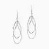 Histoire d'Or Boucles D'oreilles Pendantes Twisty Argent Blanc Online
