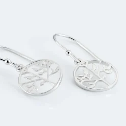 Histoire d'Or Boucles D'oreilles Pendantes Mely Argent Blanc Hot