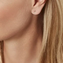 Histoire d'Or Boucles D'oreilles Pendantes Clementa Or Jaune Oxyde De Zirconium Sale