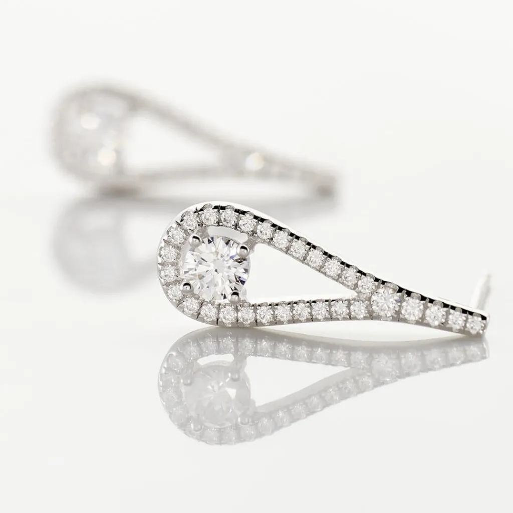 Histoire d'Or Boucles D'oreilles Pendantes Antonietta Argent Oxyde De Zirconium Discount