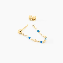 Histoire d'Or Boucles D'oreilles Pendantes Or Jaune Asteria Hot