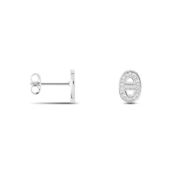 Histoire d'Or Boucles D'oreilles Puces Argent Blanc Caprina Oxydes De Zirconium Online
