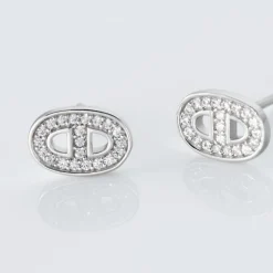 Histoire d'Or Boucles D'oreilles Puces Argent Blanc Caprina Oxydes De Zirconium Online