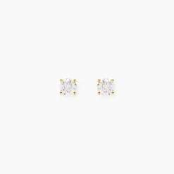 Histoire d'Or Boucles D'oreilles Puces Aphrodite or jaune diamant Hot