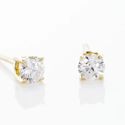 Histoire d'Or Boucles D'oreilles Puces Aphrodite or jaune diamant Hot