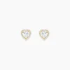 Histoire d'Or Boucles D'oreilles Puces Aymane Or Jaune Oxyde De Zirconium New