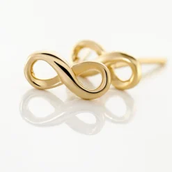 Histoire d'Or Boucles D'oreilles Puces Ajna Plaqué Or Jaune