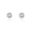 Histoire d'Or Boucles D'oreilles Puces Argent Blanc Gwenegan Oxydes De Zirconium Online