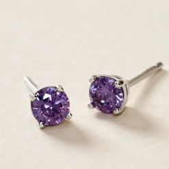 Histoire d'Or Boucles D'oreilles Puces Argent Blanc Rio Santa Teresa Oxyde argent blanc oxyde Discount