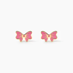 Histoire d'Or Boucles D'oreilles Puces Amelie Noeud Or Jaune Online