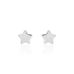 Histoire d'Or Boucles D'oreilles Puces Astre Argent Blanc Outlet