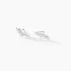 Histoire d'Or Boucles D'oreilles Puces Ainhoa Or Blanc Diamant Online