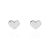 Histoire d'Or Boucles D'oreilles Puces Aricia Or Blanc Hot