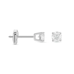 Histoire d'Or Boucles D'oreilles Puces Aphrodite s or blanc diamant Online