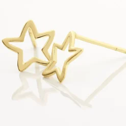 Histoire d'Or Boucles D'oreilles Puces Alphonsine Etoile De Mer or jaune Clearance