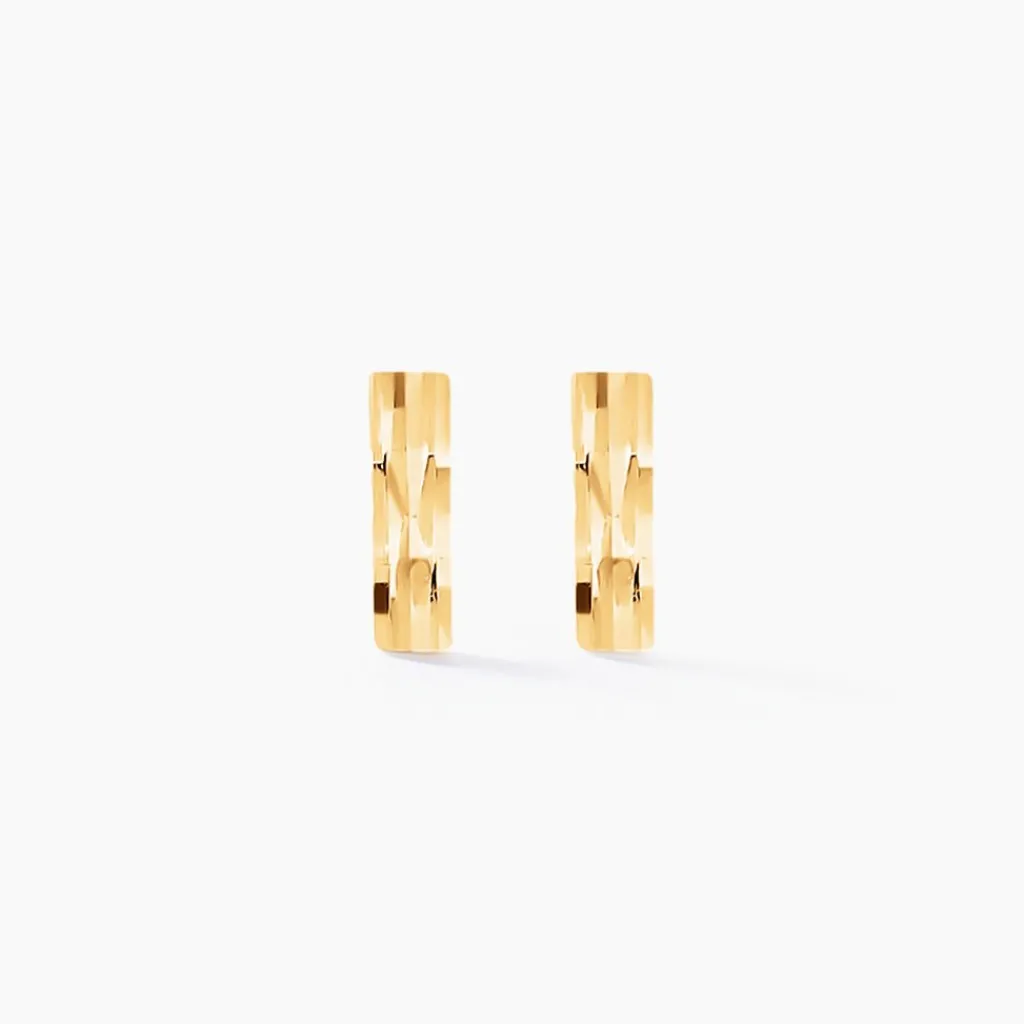 Histoire d'Or Boucles D'oreilles Puces Ash Or Jaune Clearance