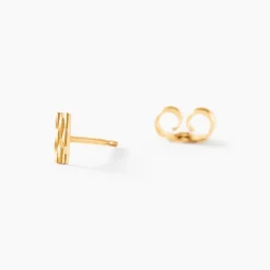 Histoire d'Or Boucles D'oreilles Puces Ash Or Jaune Clearance