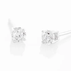 Histoire d'Or Boucles D'oreilles Puces Aphrodite or blanc diamant Hot