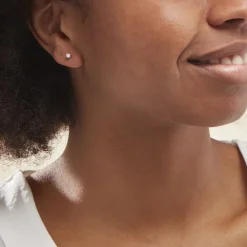 Histoire d'Or Boucles D'oreilles Puces Aphrodite or blanc diamant Hot