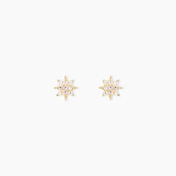 Histoire d'Or Boucles D'oreilles Puces Aubepine Or Jaune Oxyde Outlet