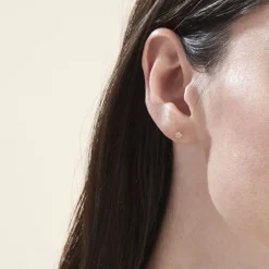 Histoire d'Or Boucles D'oreilles Puces Aubepine Or Jaune Oxyde Outlet