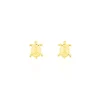 Histoire d'Or Boucles D'oreilles Puces Almahae Tortue Or Jaune New