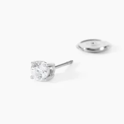Histoire d'Or Boucles D'Oreilles Puces Aphrodite Or Blanc Diamant Online