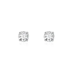 Histoire d'Or Boucles D'oreilles Puces Aphrodite or blanc diamant Clearance