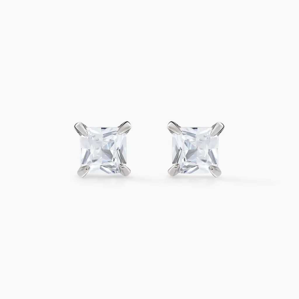 Histoire d'Or Boucles D'oreilles Puces Alys Argent Blanc Oxyde De Zirconium Best