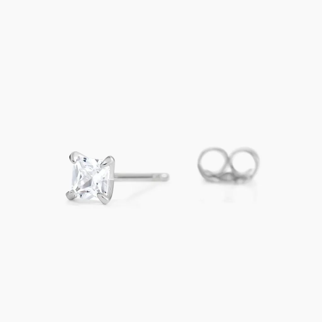 Histoire d'Or Boucles D'oreilles Puces Alys Argent Blanc Oxyde De Zirconium Best