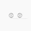 Histoire d'Or Boucles D'oreilles Puces Argent Blanc Laureto Oxydes De Zirconium Outlet