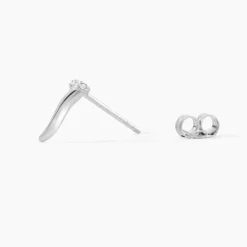 Histoire d'Or Boucles D'oreilles Puces Amalthee Argent Blanc Oxyde De Zirconium Discount