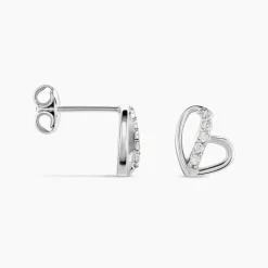 Histoire d'Or Boucles D'oreilles Puces Arika Argent Blanc Oxyde De Zirconium Hot