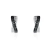 Histoire d'Or Boucles D'oreilles Puces Alric Or Blanc Diamant Clearance