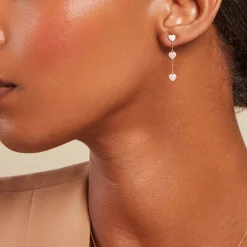 Histoire d'Or Boucles D'oreilles Puces Akilina Or Jaune Oxyde De Zirconium Sale