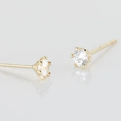 Histoire d'Or Boucles D'oreilles Puces Aconit Or Jaune Oxyde Outlet