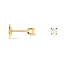 Histoire d'Or Boucles D'oreilles Puces Aphrodite or jaune diamant Hot