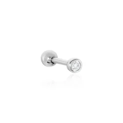 Histoire d'Or Boucles D'oreilles Puces Anani Argent Blanc Oxyde De Zirconium Discount