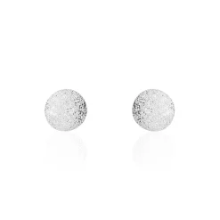 Histoire d'Or Boucles D'oreilles Puces Ayana Argent Blanc Outlet