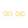 Histoire d'Or Boucles D'oreilles Puces Annie-francoise Infini Or Jaune Hot