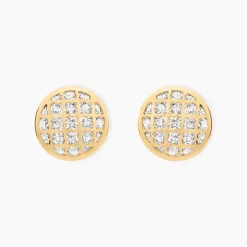Histoire d'Or Boucles D'Oreilles Puces Adonijah Or Bicolore Online