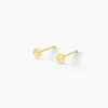 Histoire d'Or Boucles D'oreilles Puces Berangere Cercle Or Jaune Discount